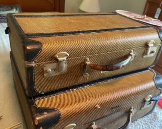 vintage-style suitcases