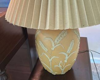 beige ceramic table lamp