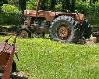 vintage Massey Ferguson tractor