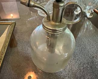 vintage-style glass plant mister