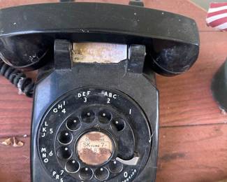 vintage Western Electric Bell System Model 500 rotary dial phone