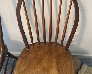 vintage Tom Seely Windsor Bowback Chair