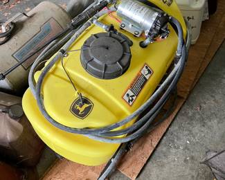 John Deere 25-gallon portable sprayer