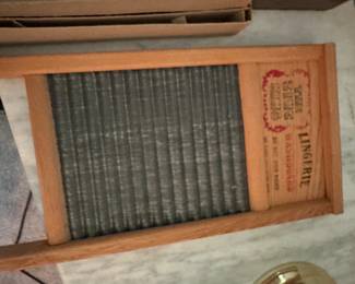 vintage National Washboard Co. No. 703 "Zinc King" lingerie washboard