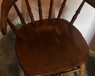 antique Captain's chair