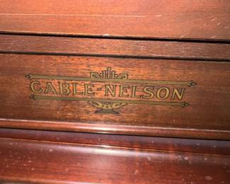 Cable-Nelson upright piano