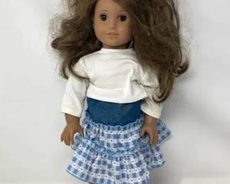 Early Vintage Pleasant Co. American Girl Doll w Brown Hair