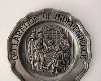 156 sextonpewterwallplate1973declaratio