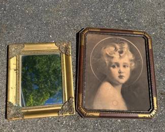 165 vintageornatemirrorframedclassicalc