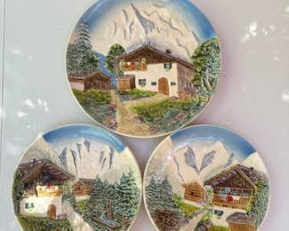 140 setof3vintagewestgermanceramicrel