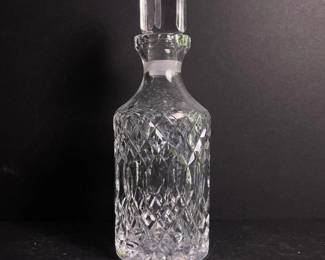 116 cutcrystalglassdiamondpatterneddeca
