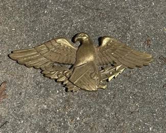 017 vintagebrassamericaneaglewallplaque