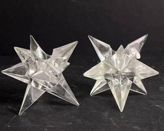118 pairofclearglassgeometricsmallcand