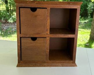 049 smallwoodendrawerdesktoporganizer