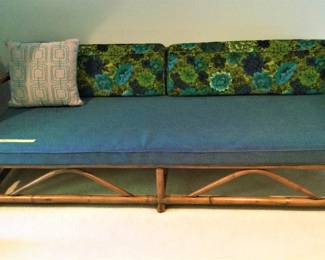 Vintage Vogue Rattan Sofa