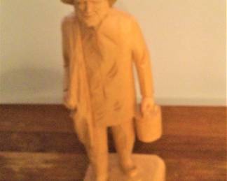 Claude Caron MCM Wood Carving