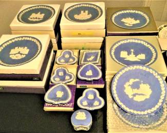 Waterford Blue Jasperware