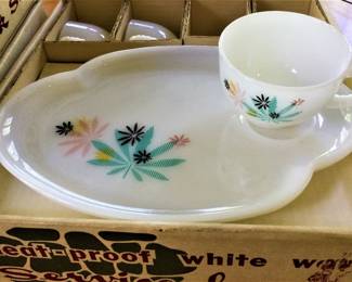 Vintage Patio Snack Set