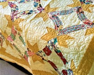 Antique hand Stiched Quilt