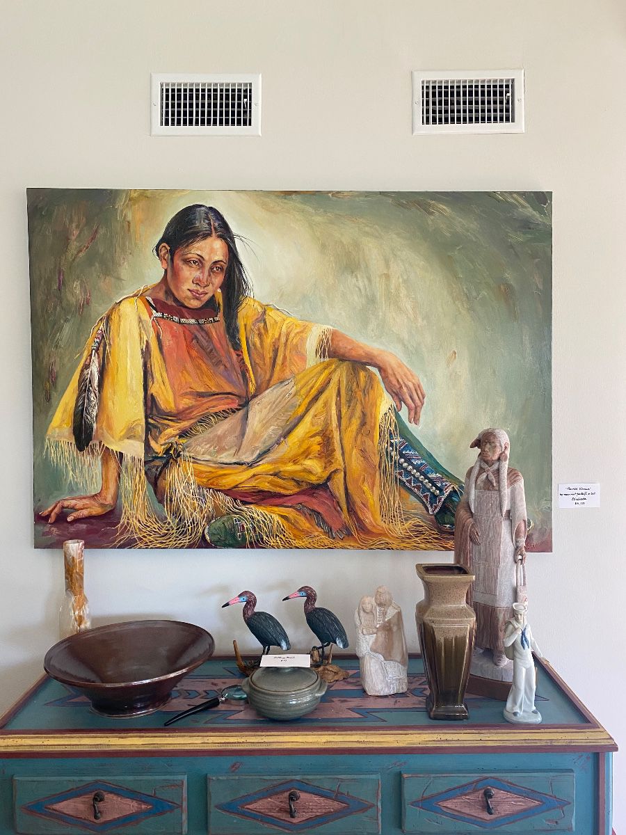 "Pawnee Woman" by Ethrlinda 64 x 44