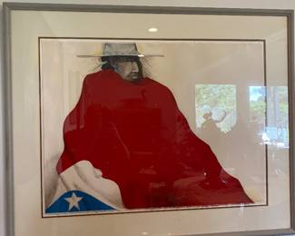 "Patriot" lithograph by Ed Singer