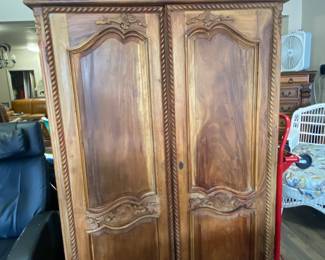 Antique French armoire