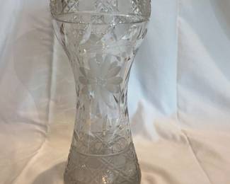 Leaded Crystal Vase