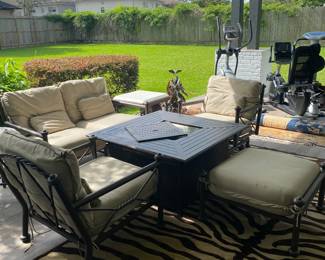 Pompeii Patio set sold as individual pieces