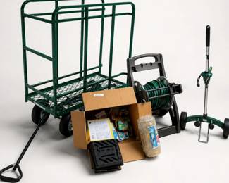 67 GardenWagonYardToolSuppliesMixedLot