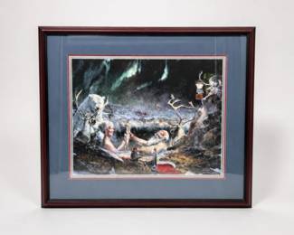 149 SignedLimitedEditionWildlifeArtPrintFramed
