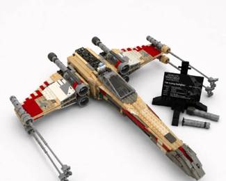 22 LEGOStarWarsUCSXWingFighterModelDisplay