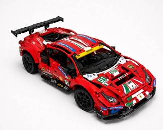 20 LEGOFerrari488GTEAFCorseRaceCarModel