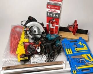 161 MixedPowerToolsHardwareWorkshopSupplyLot