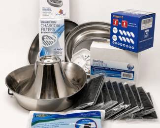 136 PetFountainPartsCharcoalFilterAccessoryBundle