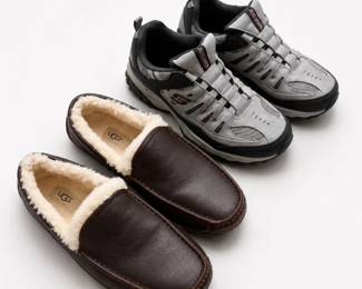 117 UGGSlippersSkechersWalkingShoesMensLot