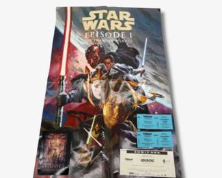 80 RareStarWarsEpisodeIPremiereTicketCollectorLot