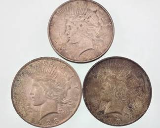 Peace dollars 1923-1926