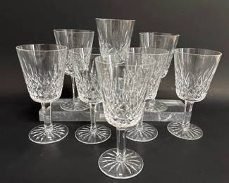 Waterford "Lismore" wine glasses (8)