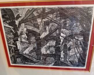 #2 #2 Giovanni Battista Piranesi, (1720-1778) an Italian artist, architect, and printmaker. "Vedute di Roma" (views of Rome) Set of 5 prints $250