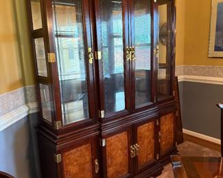 #8 Universal Furniture Co. Lighted China Cabinet 64x16x80 $175.00