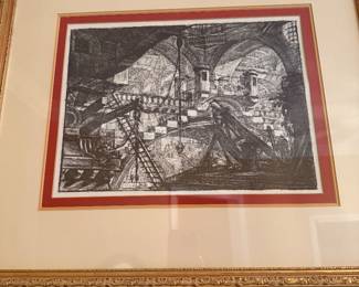 #2 #2 Giovanni Battista Piranesi, (1720-1778) an Italian artist, architect, and printmaker. "Vedute di Roma" (views of Rome) Set of 5 prints $250
