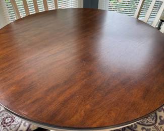 #35 Table with 4 chairs 42x30 $150.00