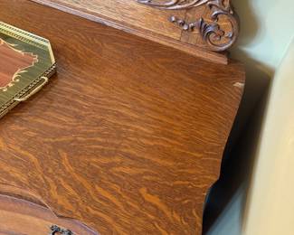 #21 Antique Oak Wash Stand 40x20 $175.00