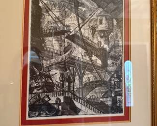 #2 #2 Giovanni Battista Piranesi, (1720-1778) an Italian artist, architect, and printmaker. "Vedute di Roma" (views of Rome) Set of 5 prints $250