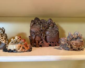 Collection of Soap Stone