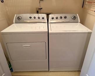 #33 Whirlpool Washer $125.00 #34 Whirlpool Dryer $125.00