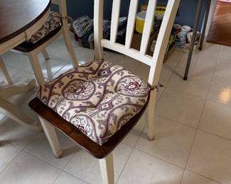 #35 Table with 4 chairs 42x30 $150.00