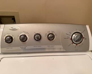 #33 Whirlpool Washer $125.00 #34 Whirlpool Dryer $125.00