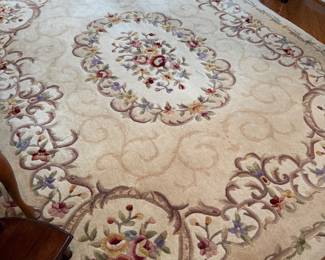 #15 Wool Rug Royal Palace hand made wool rug 8x10 $125.00