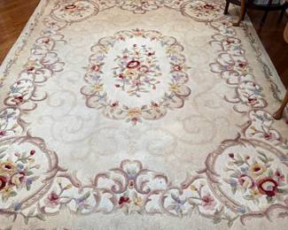 #15 Wool Rug Royal Palace hand made wool rug 8x10 $125.00